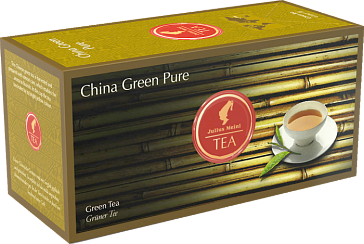 Чай Julius Meinl China Green Pure Зеленый Классический 25 пак.